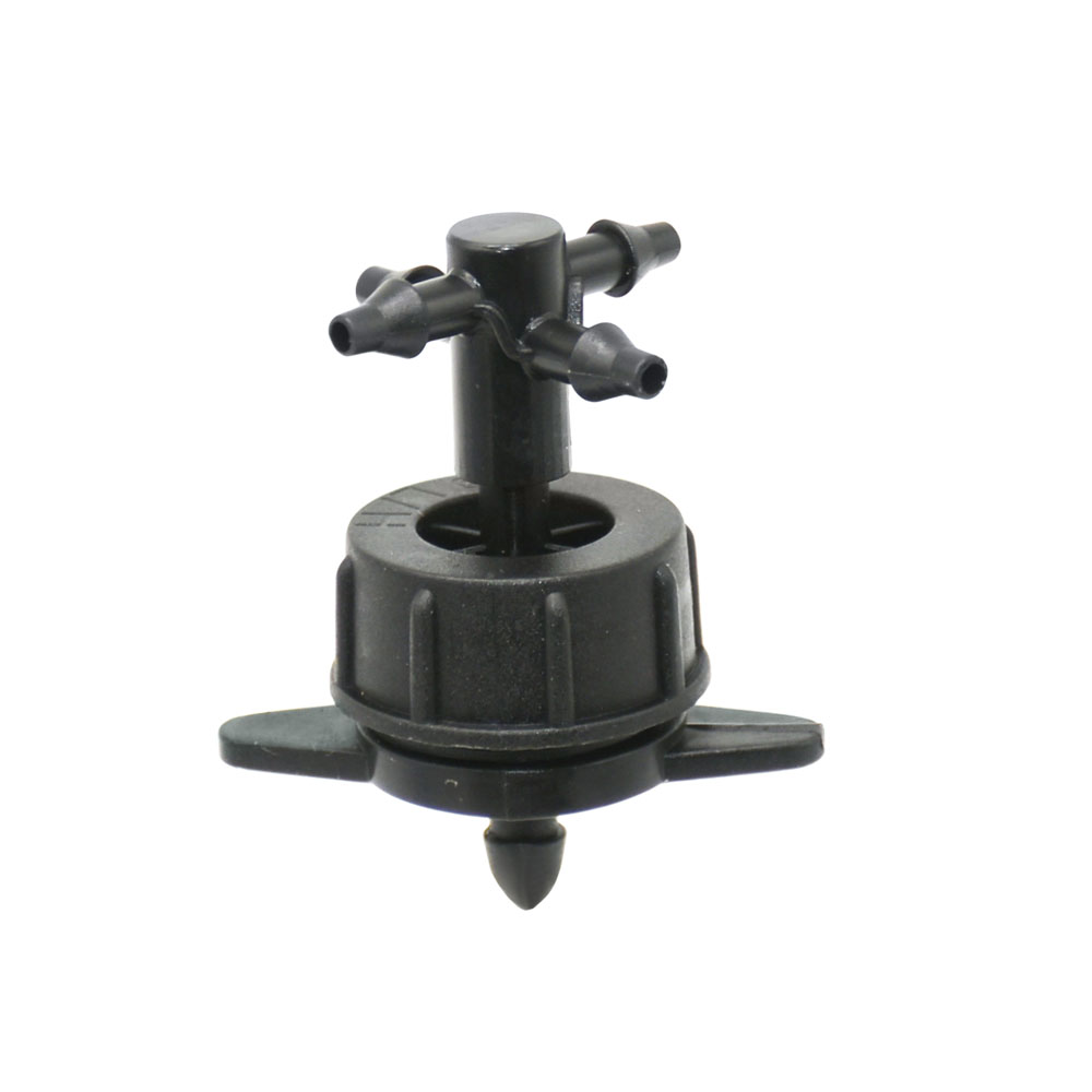 2L 4L 8L/H Garden Micro Drip System 4-Way Emitter Watering Irrigation 3/5mm Arrow Dropper for Potted Bonsai Greenhouse