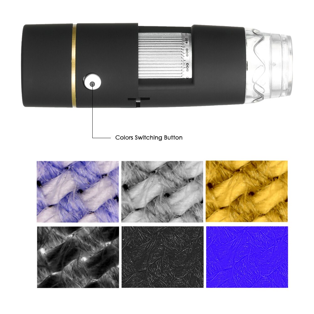 1000X USB Mikroskop Digital Mikroskop mit OTG Funktion Kamera Endoskop 8-LED Licht Lupe Lupe mit Ständer