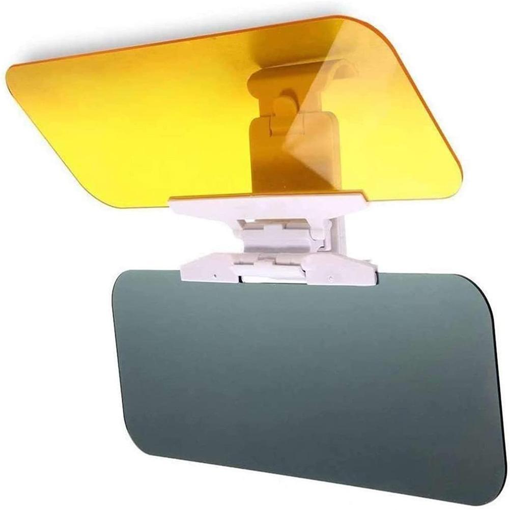 2 In 1 Anti-Glare Car Sun Visor For Day Night Driving Car Visor Sun Blocker Adjustable Car Sunshade Night Vision