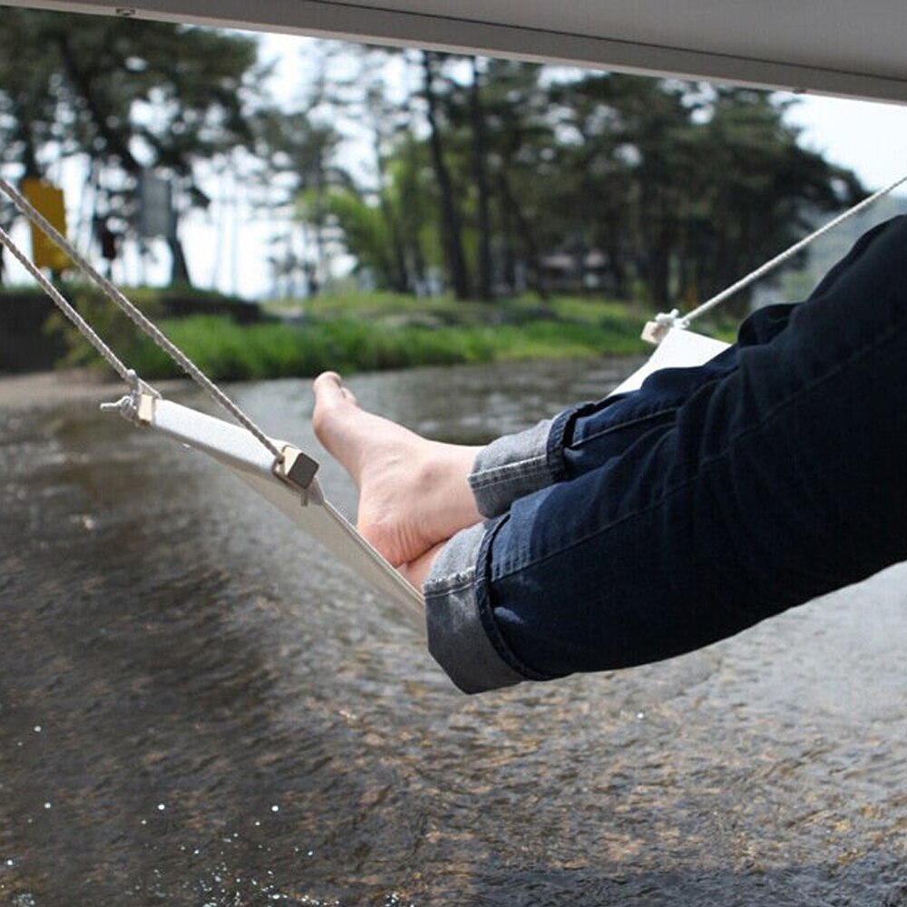 Voetsteun Hangmat Creatieve Voeten Opknoping Voeten, Swing Voeten, Voetsteunen, Lui Artefact Bureaus