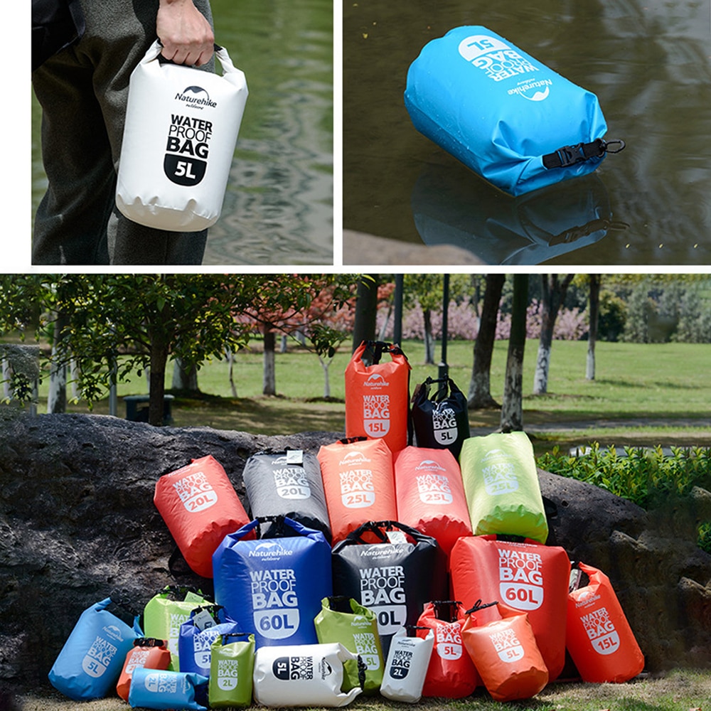 2l 5l reisesurfingvesker mobiltelefon vanntett veske utendørs bading elverafting bag strand vannforseglet veske veske deksel