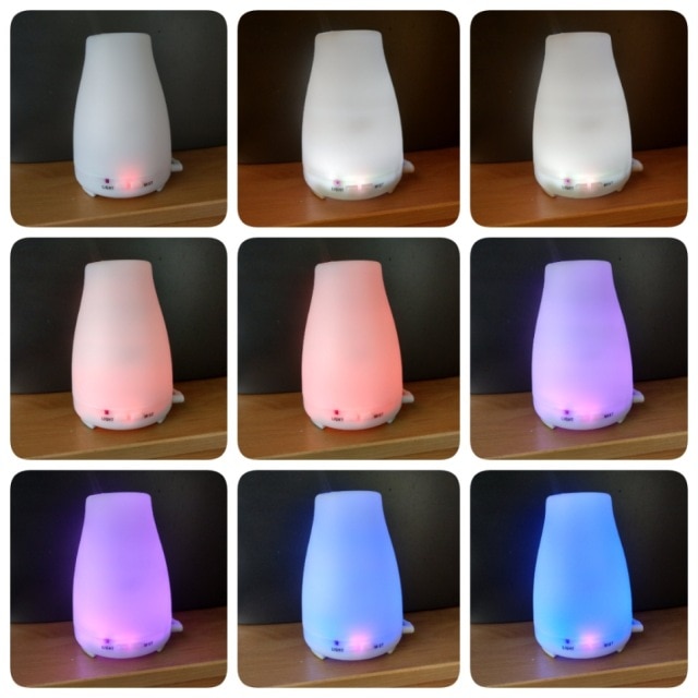 KBAYBO aroma difusor de aceite esencial aromaterapia aire humidfier fresco frío fabricante de niebla con control remoto LED luz de la noche para el hogar