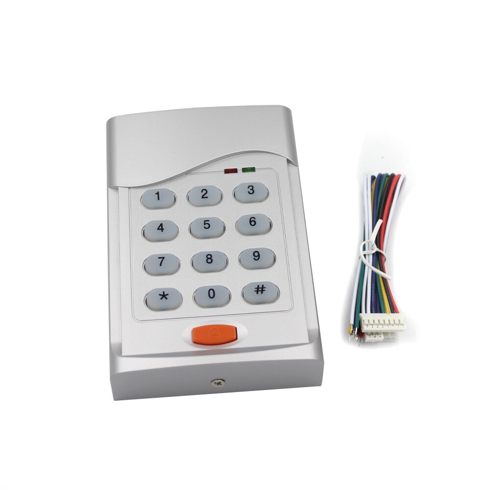 Standalone Access Controller 125KHZ RFID Card Reader Access Control Keypad WG26 Input Door Lock System 600users