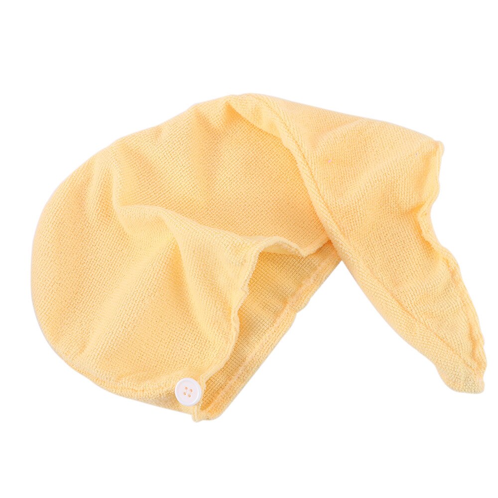 23x56cm microfibre bambou fiber magique séchage Turban enveloppement serviette/chapeau/casquette cheveux sec séchage rapide bain Salon serviettes nécessités à la maison