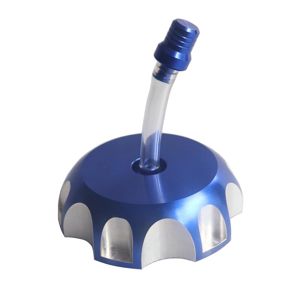 Billet CNC gas fuel tank cap for Kayo Apollo Bosuer Xmotos KLX110 TTR110 CRF /XR50/70/80/110 Dirt Bikes Pit bikes: blue