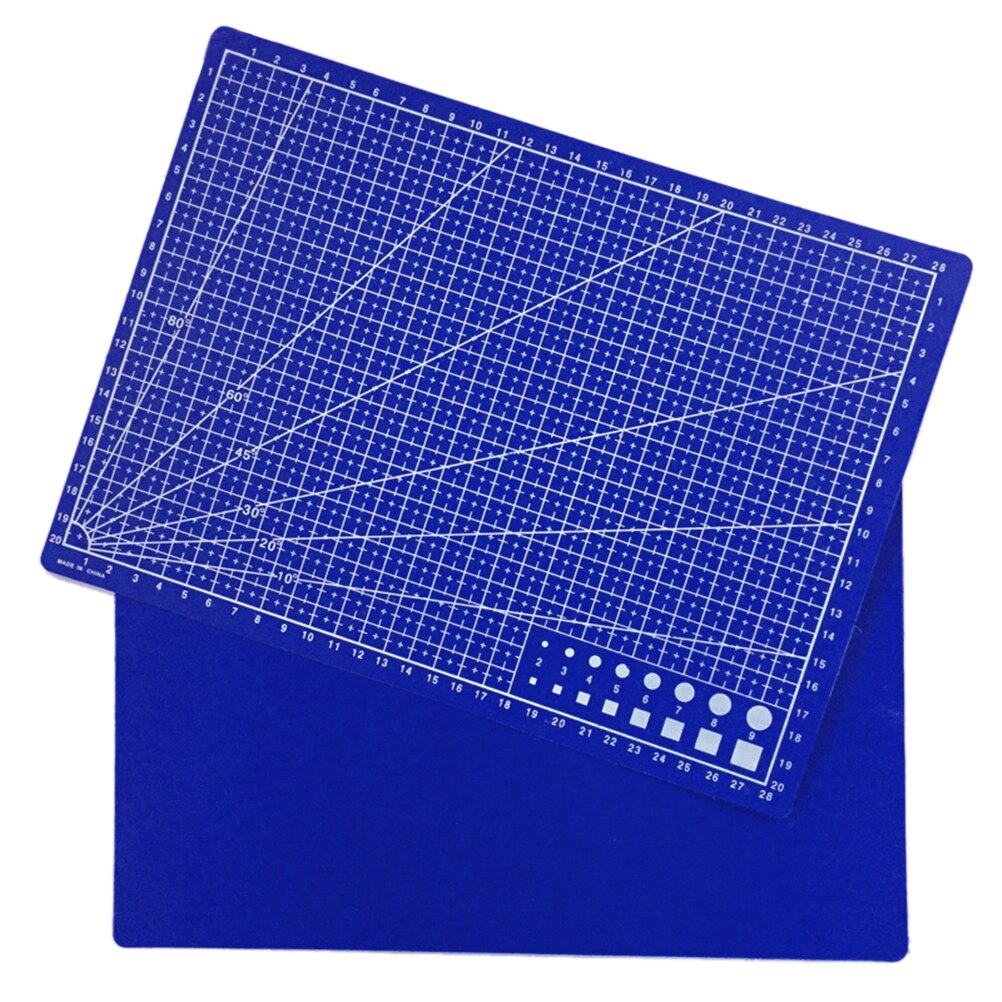 30*22cm Plastic Materialen Patchwork Liniaal Blauw A4 Snijden Plaat School Briefpapier Levert Tailor A4 Snijmat