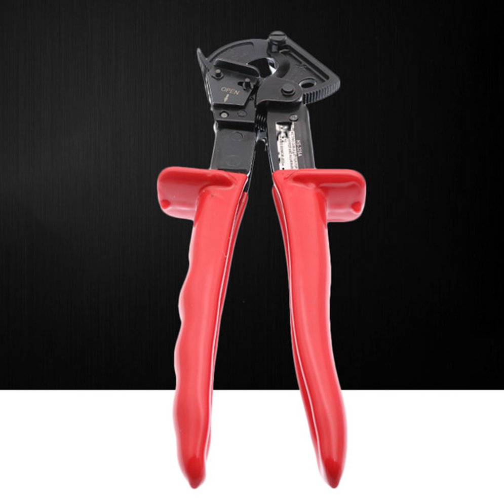 HS-325A Cable Wire Stripper Ratchet Cable Cutter 240mm2 Max Germany Cutter Plier Scissors Terminal Cutter