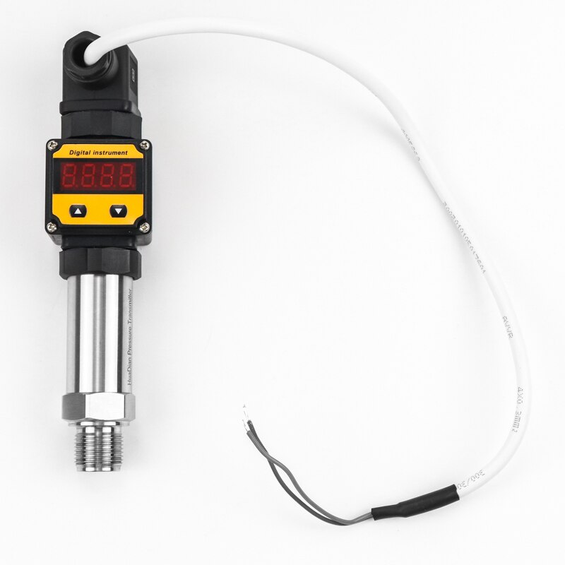 2 wires loop powered pipe pressure transmitter transducer with digital display