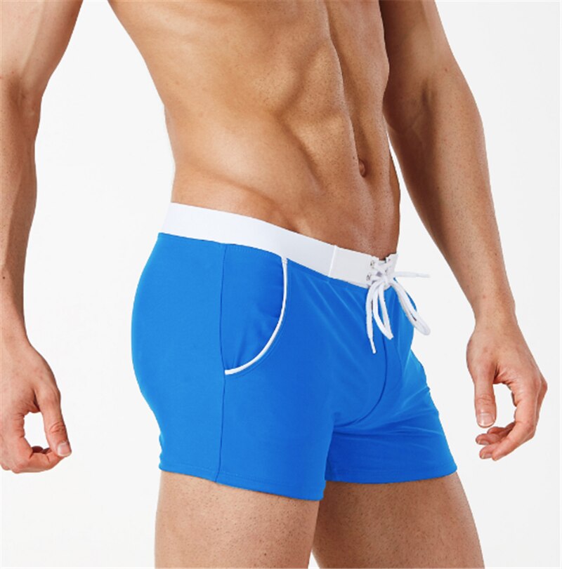 Summer Men Cool Swim Trunks Beach Board Clothes Swimming Running Sports Surfing Shorts