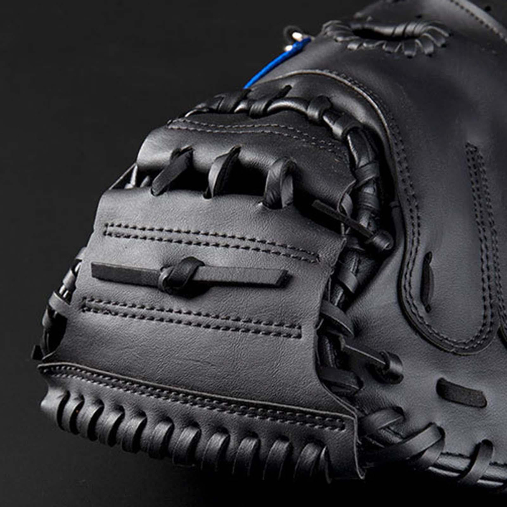 Honkbalhandschoen PU-leer Honkbal Softbal Catcher Dikker softbalhandschoen Slijtvaste Catcher Mitt voor jeugdvolwassenen Oefenen