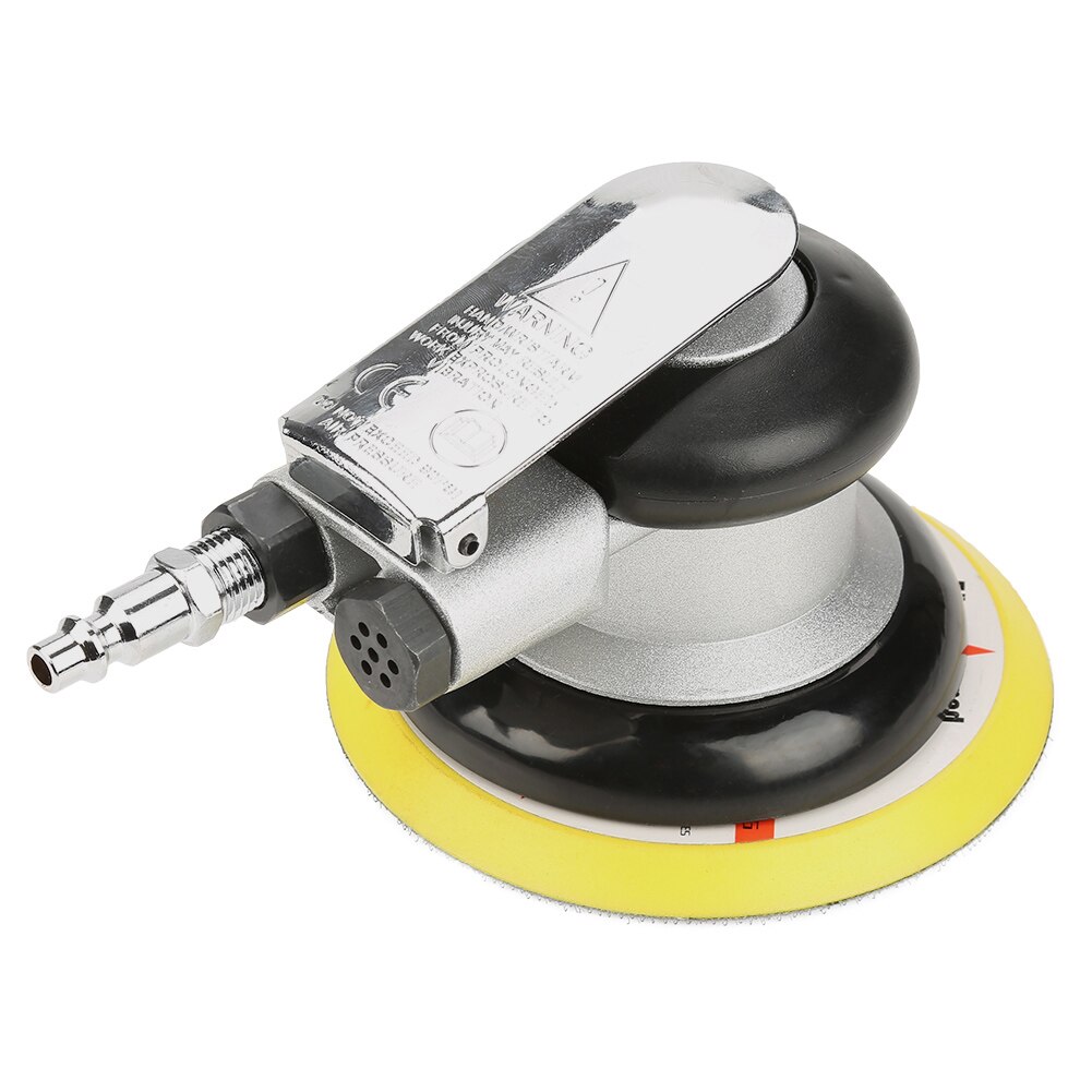 Air Sander AT-780 4" Air Random Orbital Sander Round Polisher Pneumatic Hand Sanding Tool Air Sanders