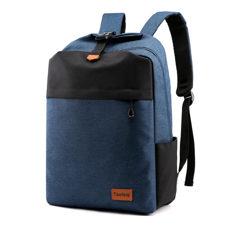 Rucksack Männer Rucksack Laptop Wasserdichte Rucksack Rucksack Mochilas Männlichen Schulter Tasche Für Teenager Jungen: Blau