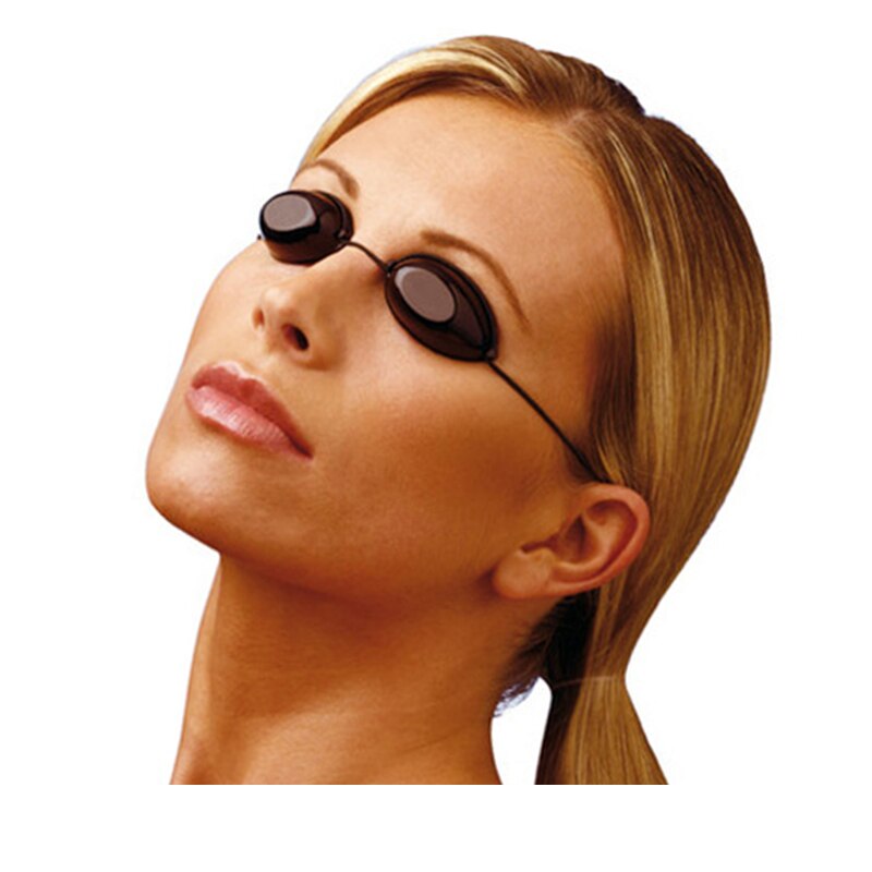2 stk fleksibel uv-øjenbeskyttelse indendørs og amp udendørs solbad solbriller strand solbadebriller blød justerbar
