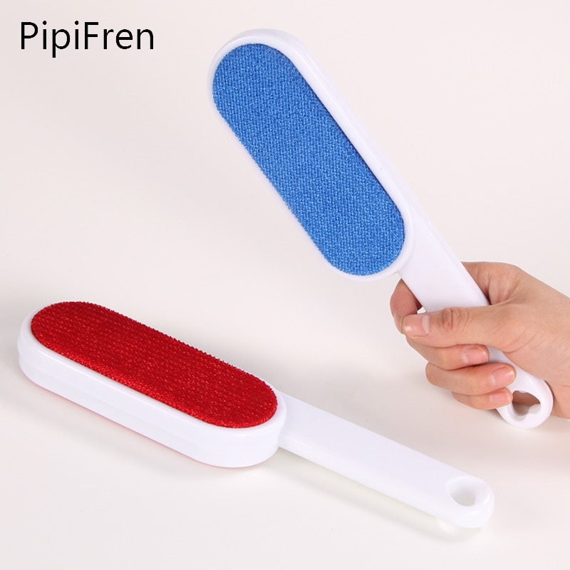 PipiFren – brosse pour chien et chat, dispositif d'épilation des poils, deux faces, viscosité des vêtements, antiparasitaire, fournitures autonettoyantes