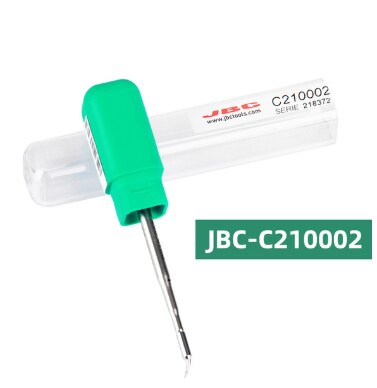 Original JBC soldadura eléctrica de la cabeza de hierro consejos C210-002 C210-018 C210-02 para T210-A lápiz soldador y CD-2BHE Estación de soldadura: C210-002