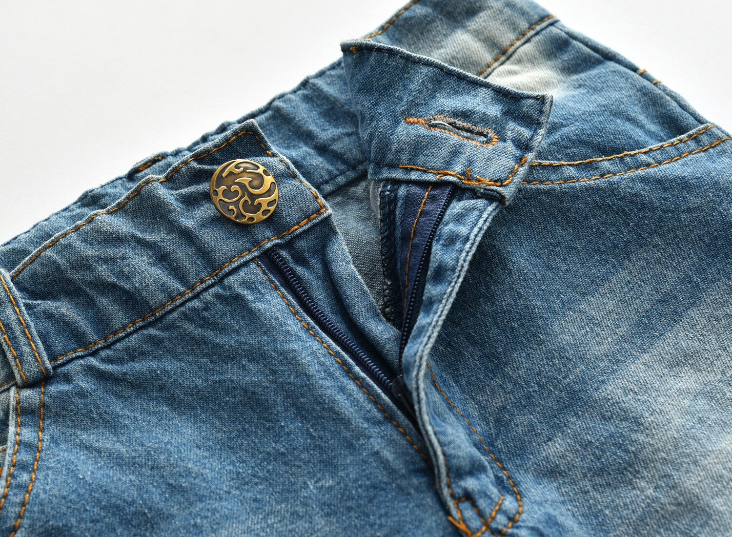Baby Jongens Katoen Jeans Broek Kids Kinderen Lente Herfst Dunner Denim Causale Broek Kinderen Kleding Voor 2-7 Jaar oude