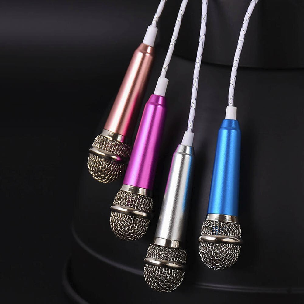 Mini Karaoke High Standard Condenser Microphone with Headphone Stretch Audio Cable and Micro Tube Integrated Microphone #10