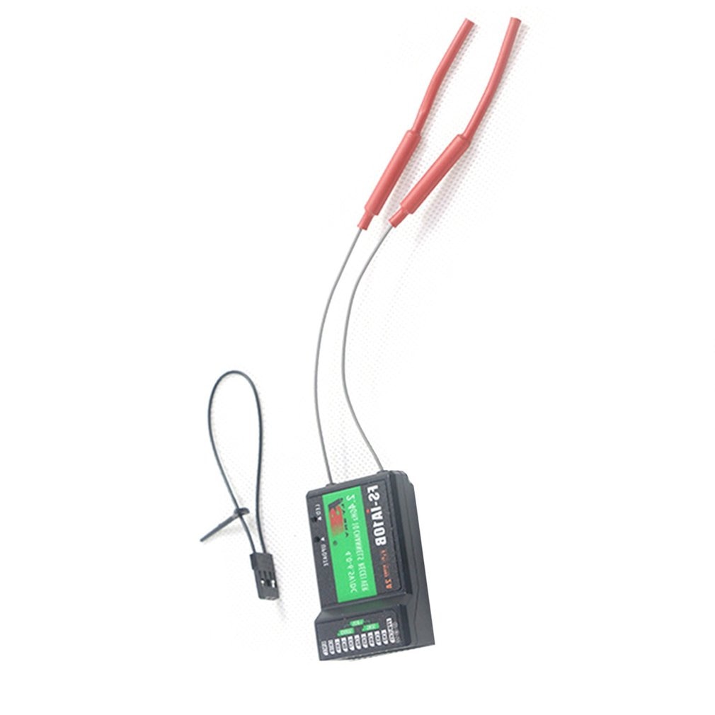 Flysky 2.4G 10CH FS-iA10B Ontvanger Neutrale Plastic Ppm Output Met Ibus Poort