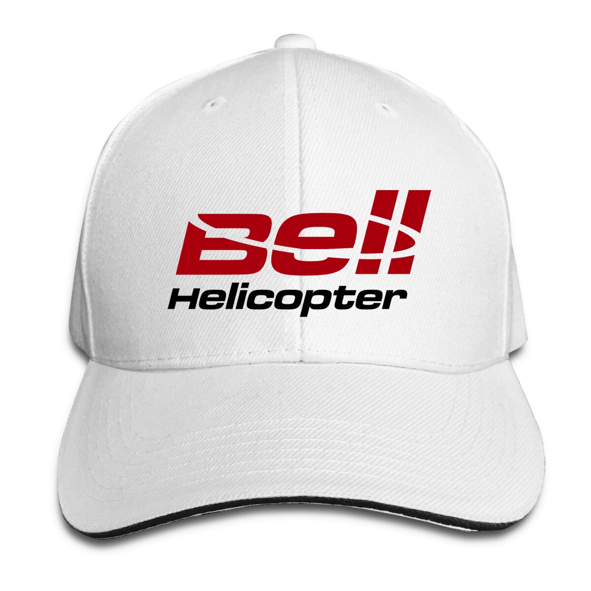 Gorra de helicóptero ajustable para hombres y mujeres, gorros de camionero, a la: Blanco