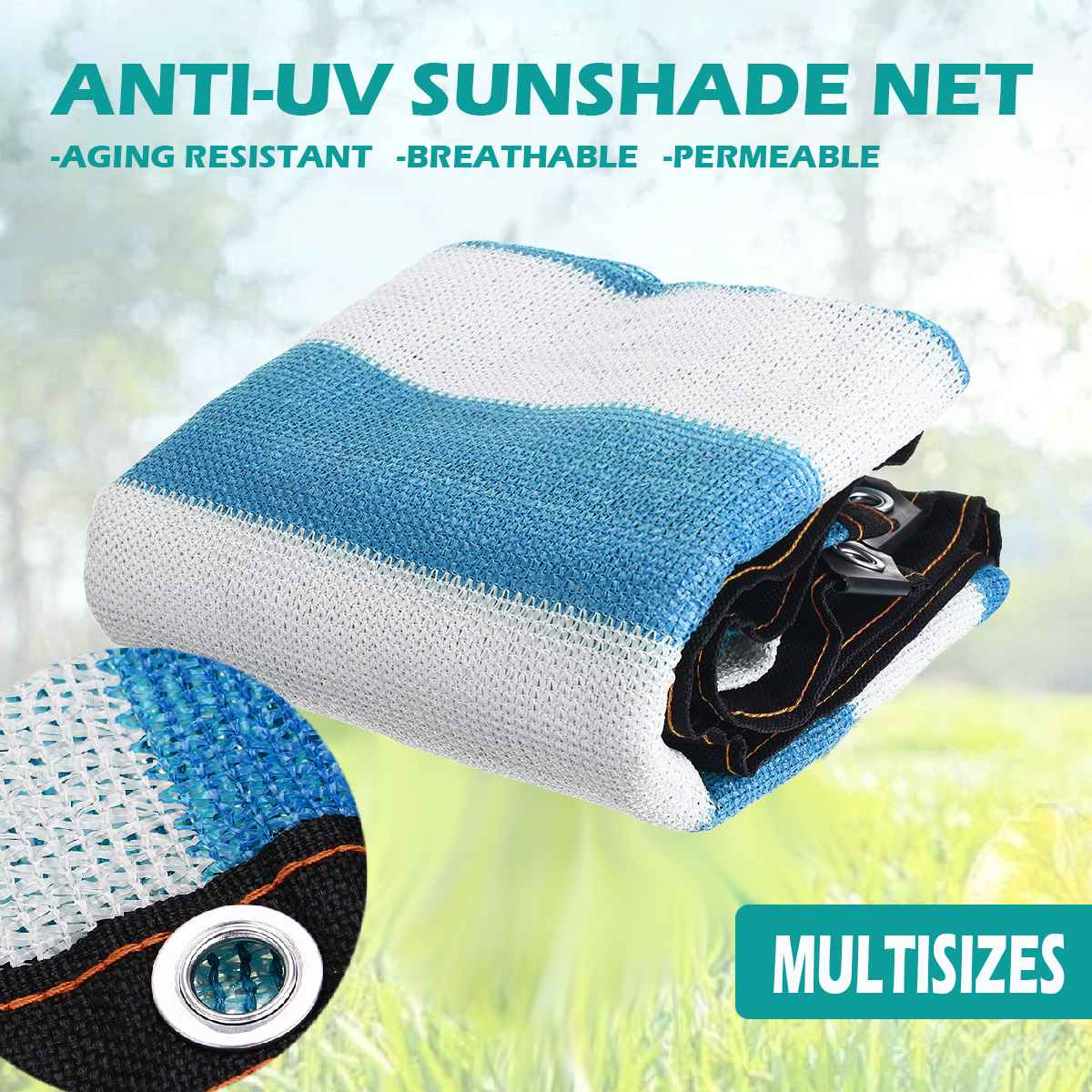 Sommar anti-uv solskydd nät bil solskydd skuggskydd utomhus trädgård solskyddsmedel tyg växthusskydd 80%  skuggningshastighet