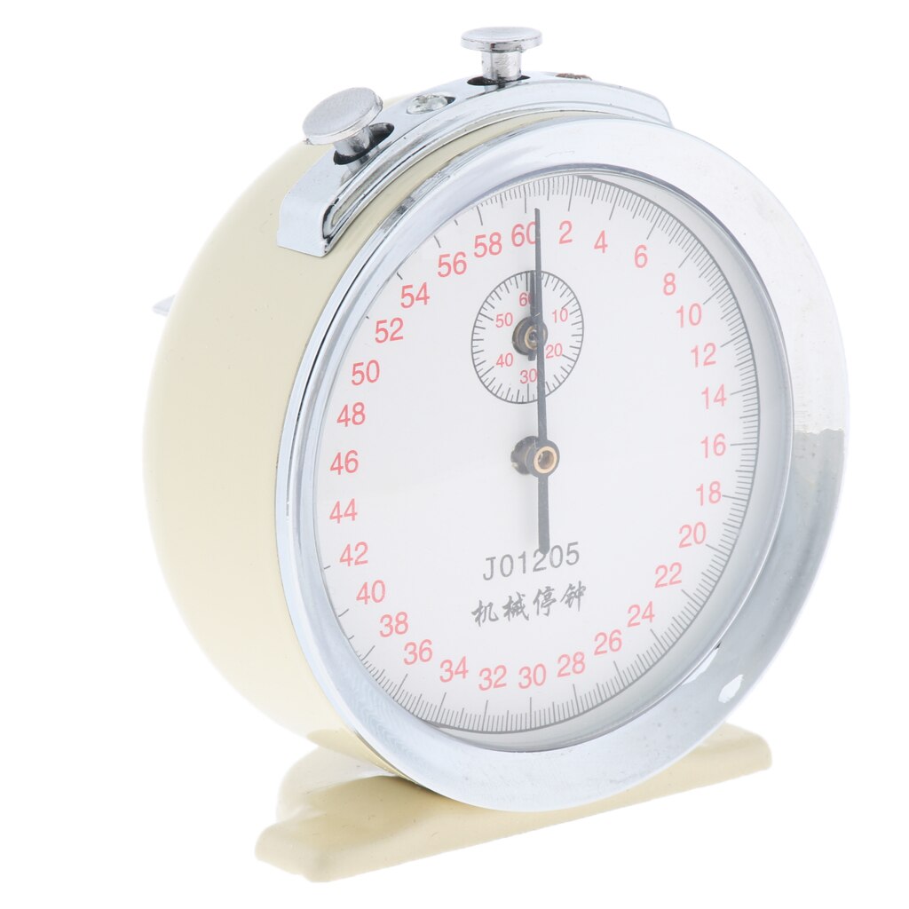 Mechanische Stopwatch Stop Klok Natuurkunde Experiment Onderwijs Instrument 60 S