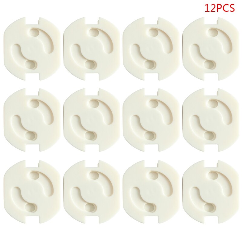 12Pcs Stopcontact Bescherming Caps Covers Zelfklevende Baby Kinderslot