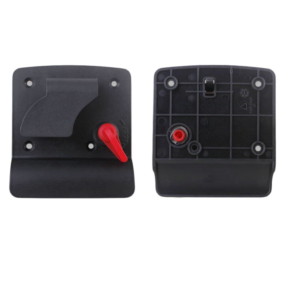 Camper Trailer RV Entry Door Caravan Lock Latch Handle Knob Deadbolt-Black Fit for Door Thickness 30-40mm