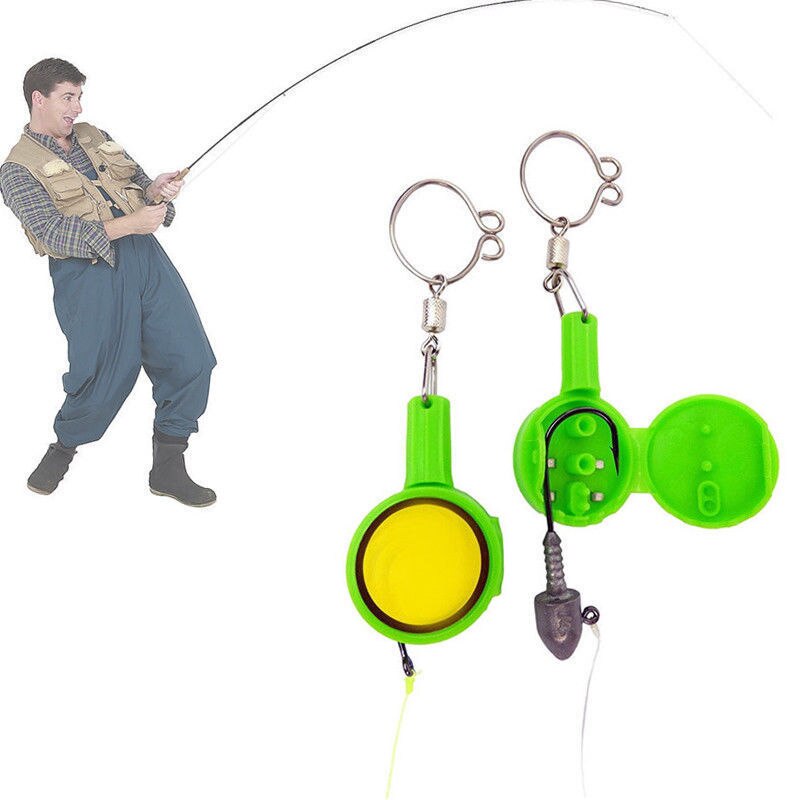 Sæt  of 2 hook ez multi-purpose fishing device outdoor fishing multi-purpose fishing hook tool