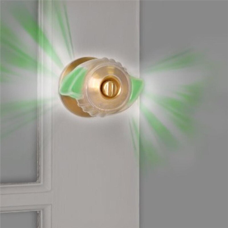 1PC Fluorescent Door Knob Cover Great Grips Door Knob Grippers Anti Slip Portable Open Door Auxiliary Tool L1