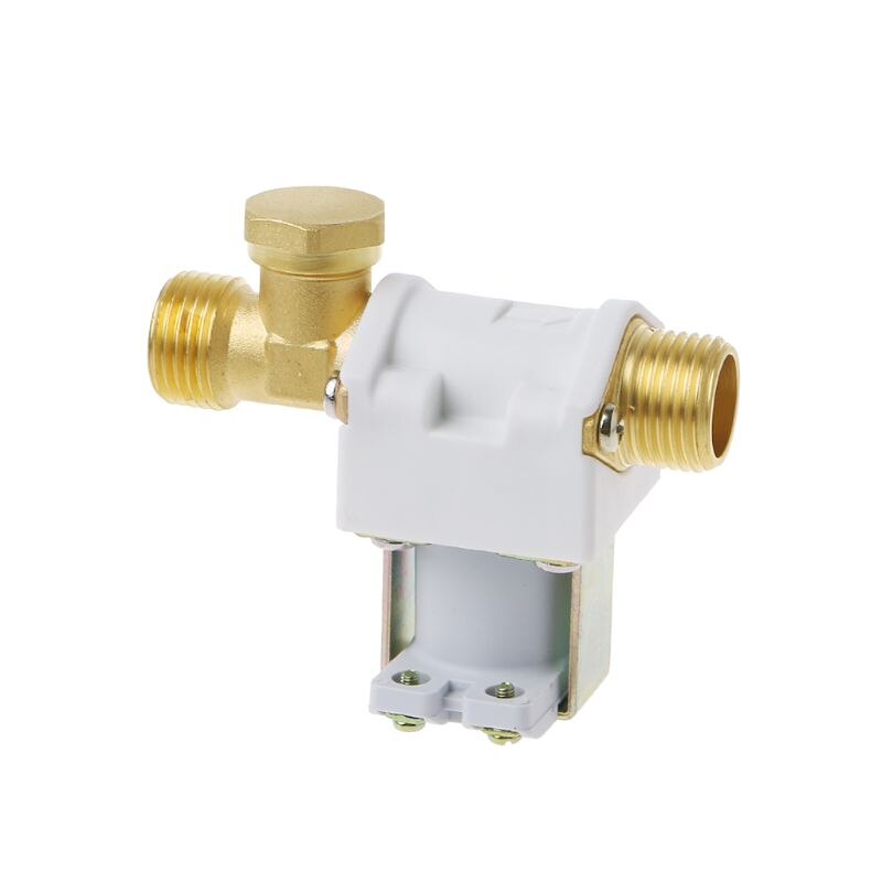 AC 220V 1/2" Electric Solenoid Valve For Water Air N/C Normally Closed