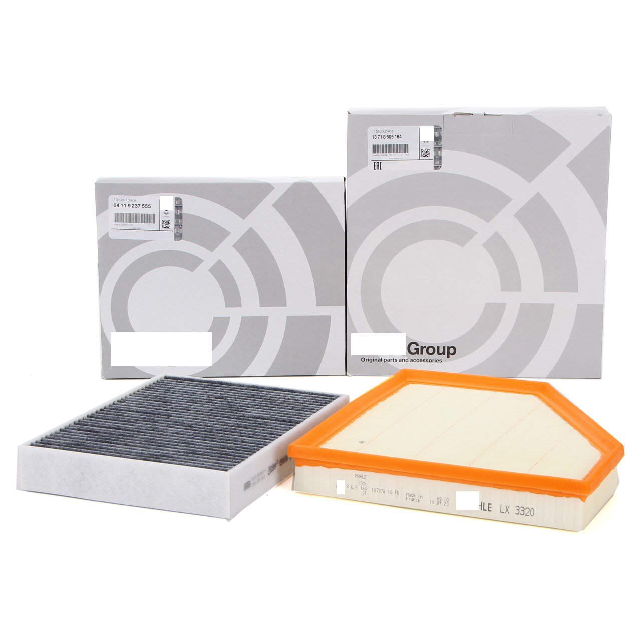 Filtro aria originale filtro ca per BMW F20 F21 2er F22 F23 h2f30 F31 F34 4er F32 F33 F36 B48 B58 6411923555, 13718605164