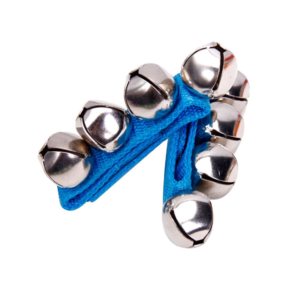 Paar Pols Enkel Bells Jingle Bell Band Armband Kids Vroege Muziek Onderwijs