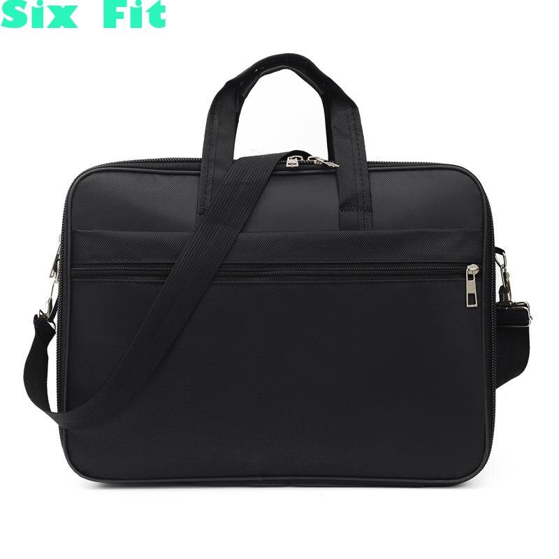 Men Business Briefcase Handbags Man Work Bag Lawyer Office Handbag Women Waterproof Nylon Laptop Bag Computer Band Bag Sac