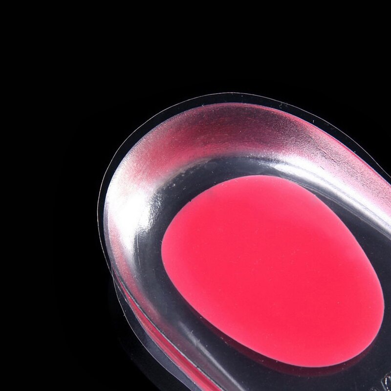 Woman shoes Silicone gel heel pad cushion heel cup calcaneal heel spur achilles shock absorption 2 pieces=1 pair