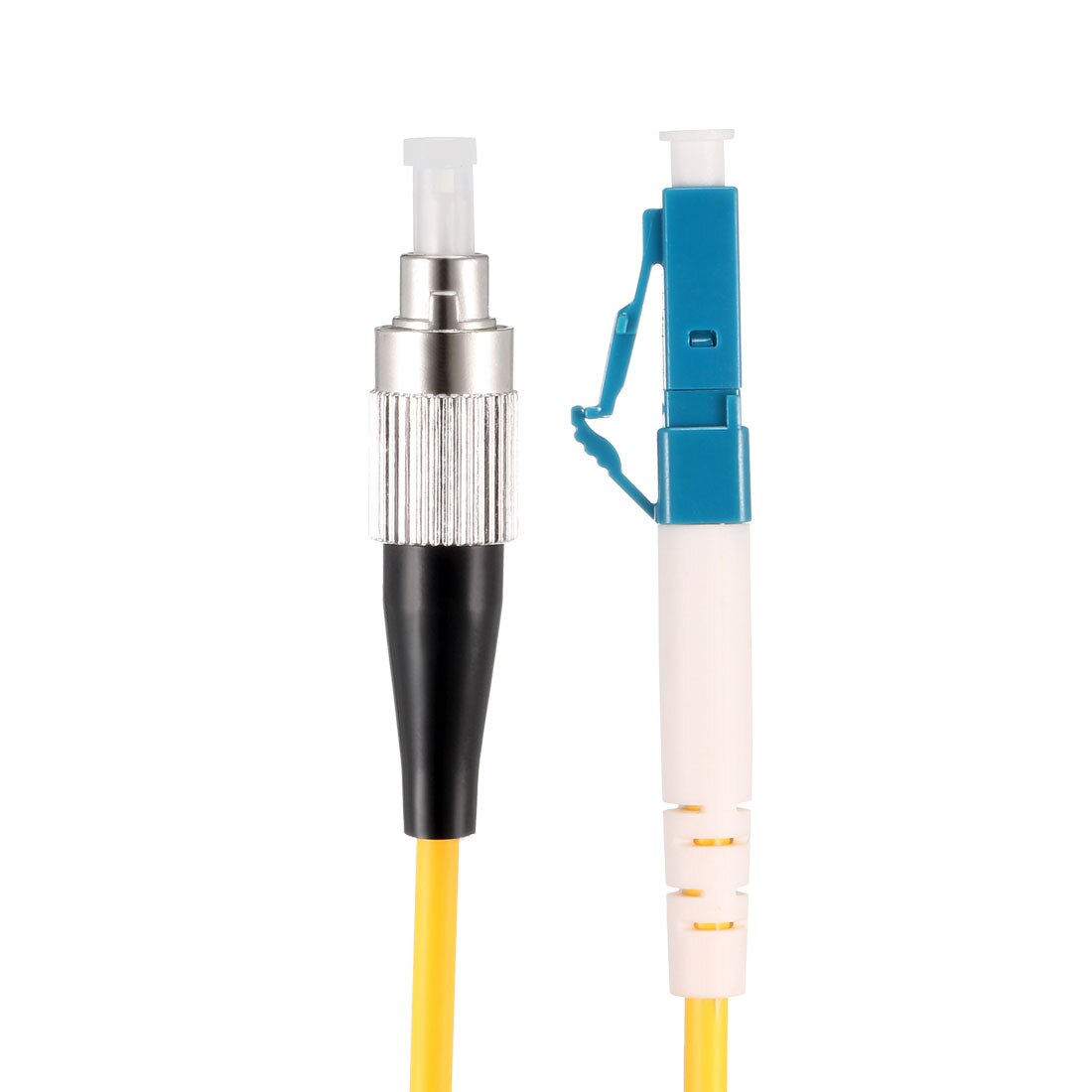 uxcell 1Pcs Fiber Cable,5 Meters 16Ft FC to LC Duplex 9/125 Single-mode Fiber Optic Cable Jumper Optical Patch Cord FC-LC