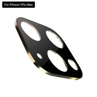 Metal Lens Film Titanium Alloy Full Covered Lens Protector For IPhone 11 Pro Max: Gold 11 pro max