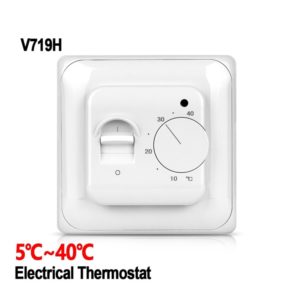 Useful Room Floor Heating Thermostat Air Condition Temperature Control Switch 16A 220V Controller Sensor 5-40 degrees Celsius