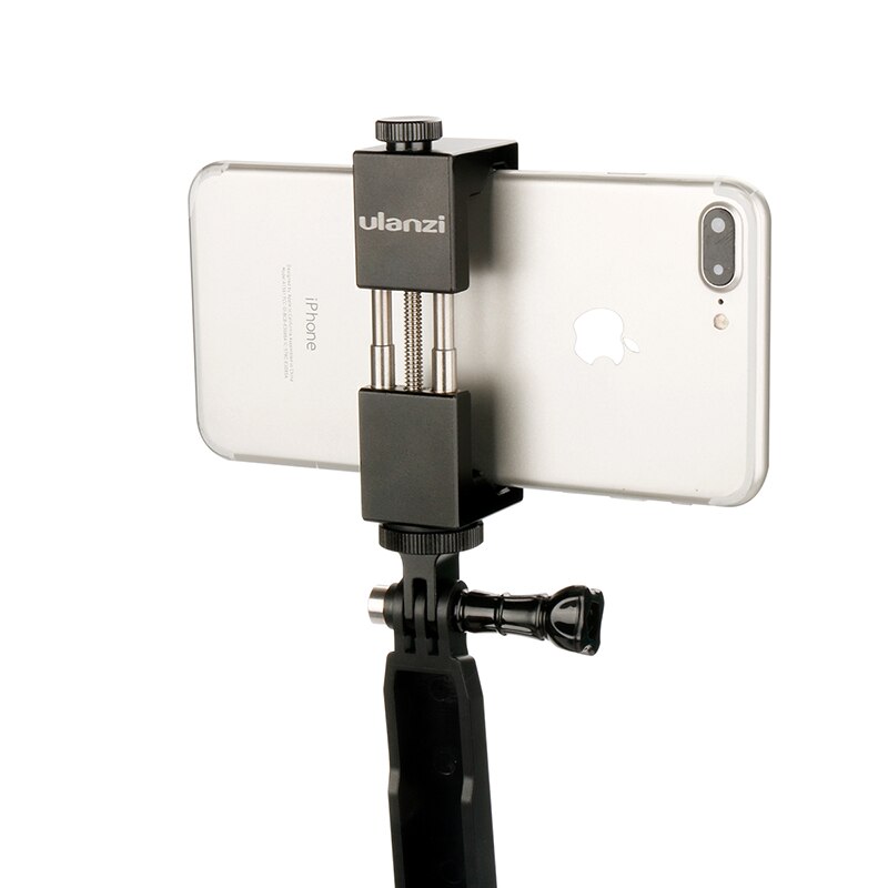 Adaptador de montaje para trípode, de aluminio, para montaje de Gopro a rosca de 1/4 pulgadas para Smartphone, GoPro, SJCAM, SJ4000, XiaoYi, 4K, H9, Eken, cámara de acción