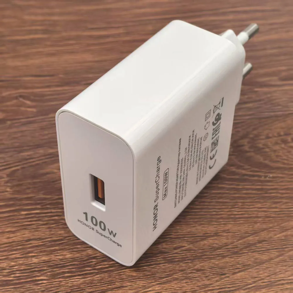 100W EU Lader - GaN SuperCharge Adapter - USB-C Kabel 6A - for Magic 7/6/5/4 Pro, V5/V3: Br