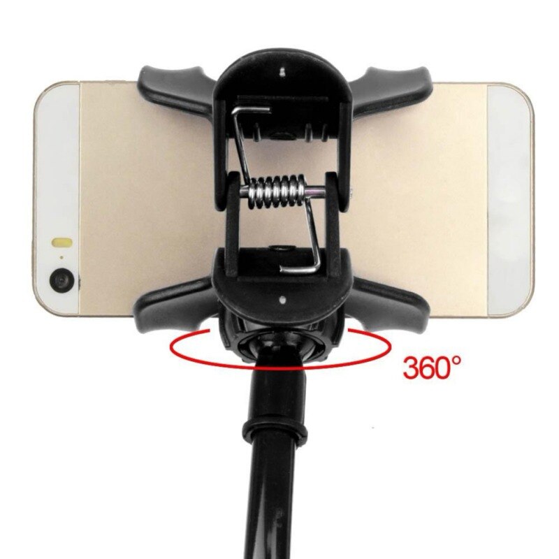 Soporte para teléfono móvil Universal 360, abrazadera Flexible, manos libres, Clip de cabecera perezosa para coche, montaje para teléfono inteligente