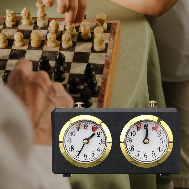 Chess Timer, Chess Clock Game Timer Analogue Clock Chess Timer I-GO 54DE