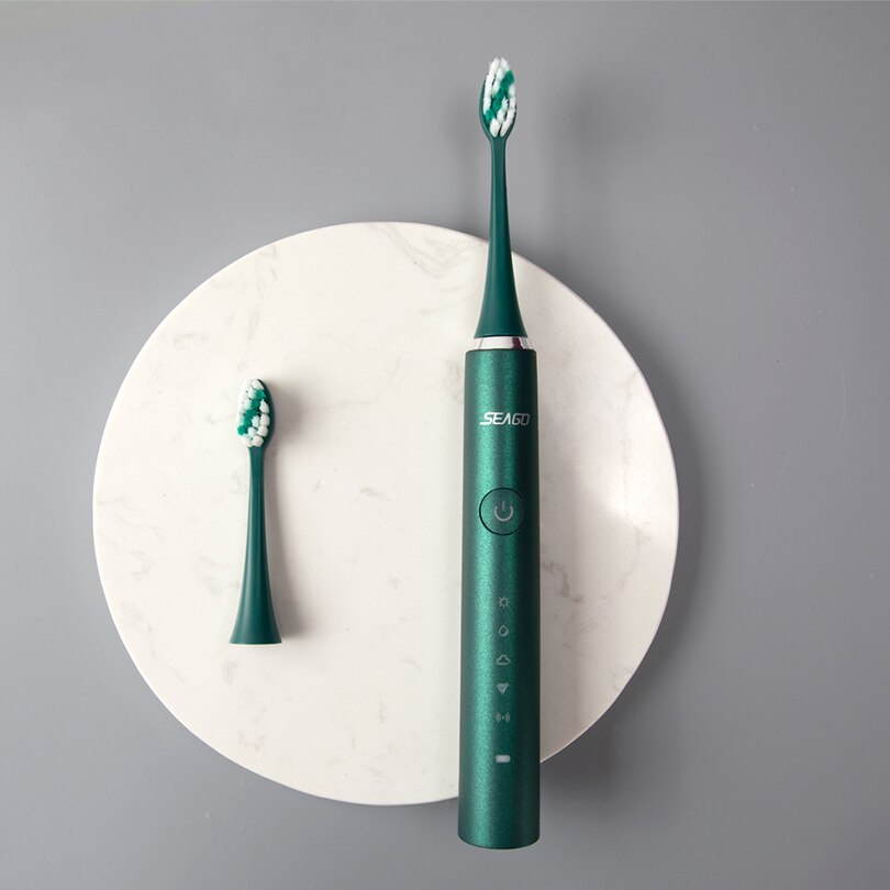 Electric Toothbrush Rechargeable Sonic Brush Tooth Powerful Sonic Electric Toothbrush Smart Timer Brushes Teeth Whiten