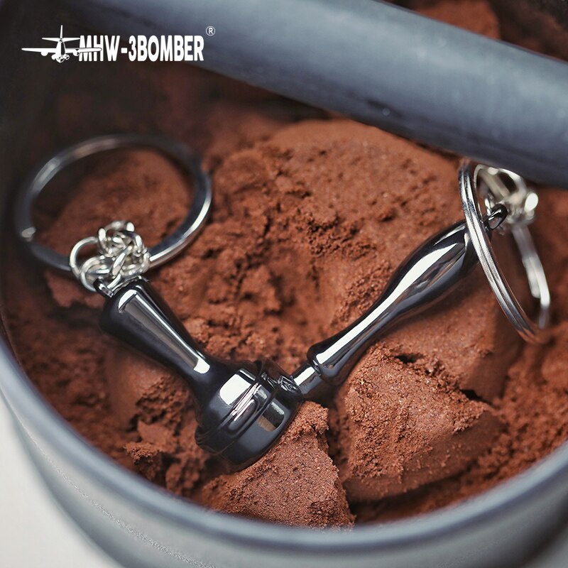 Brelok robić kawy Latte Puchar różowy młotek bez dna uchwyt ekskluzywny mały wisiorek