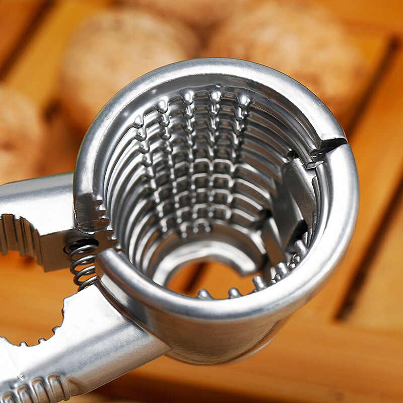 Multi-Purpose High-Class Metal Nutcracker Excellent Nut Crackers Convenient Nuts Pitter Fragmentator Pecan Cracking Pliers Clamp