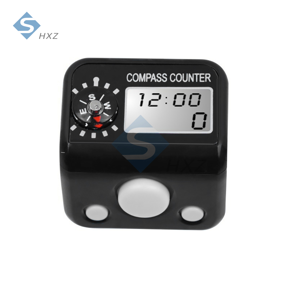Contador de dedo con conteo de 5 dígitos, 0-99999, tipo anillo portátil, pantalla Digital Manual electrónica, contador de botones para almacén: Verde militar