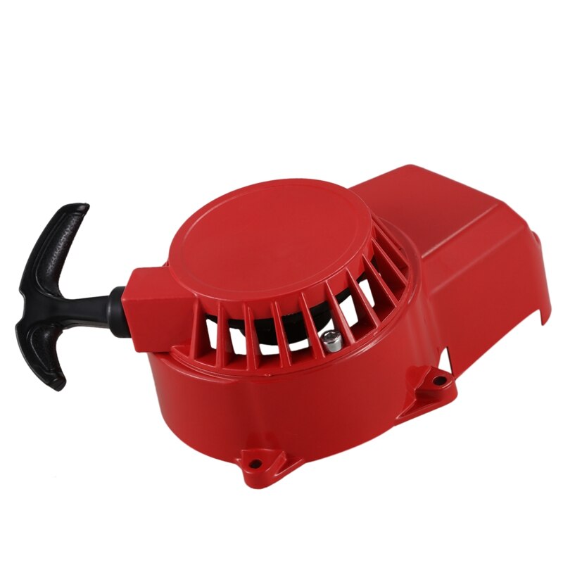 Metal Pull Start 49cc Air Cooled 2 Stroke Mini Moto Dirt Quad Pullstart 49 cc Red Grandado