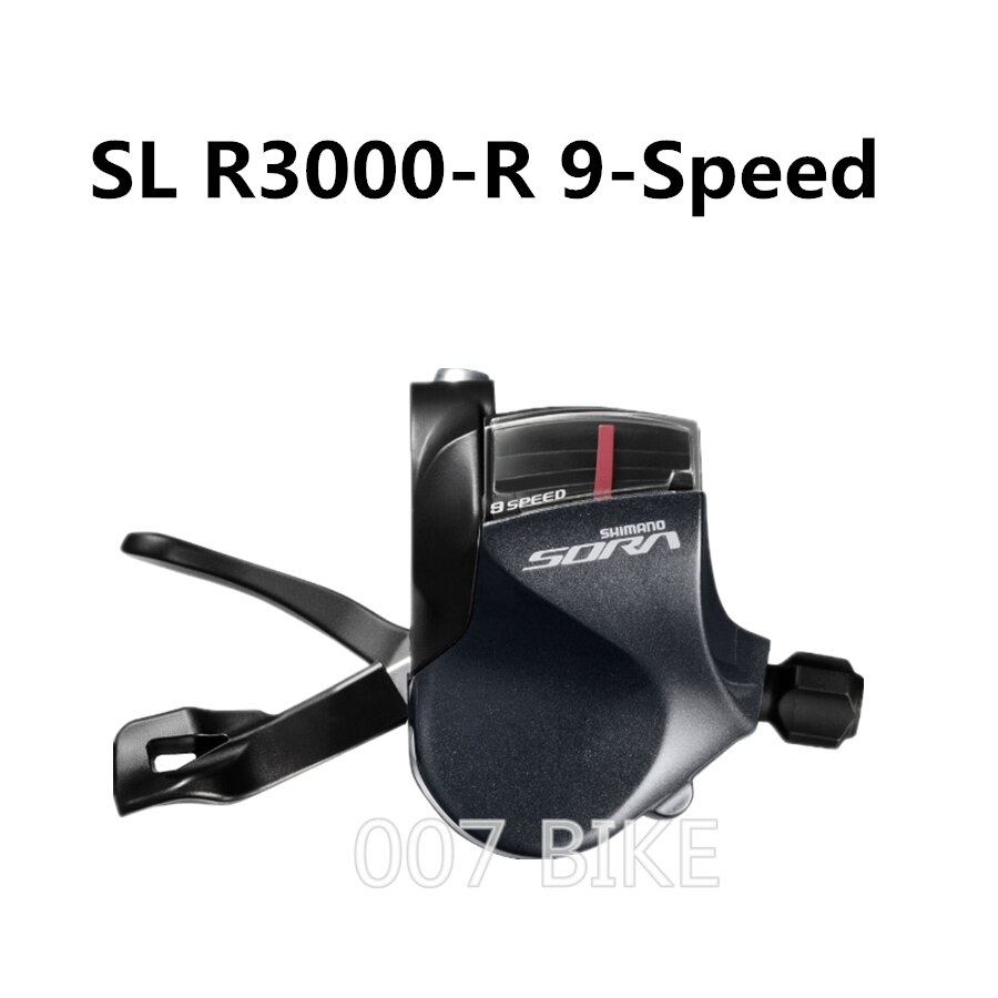 SHIMANO SORA SL R3000 Flat Bar Road Shift Lever SL-R3000 Derailleurs road Shift Lever 9-speed 2x9-speed: R3000 right 9s