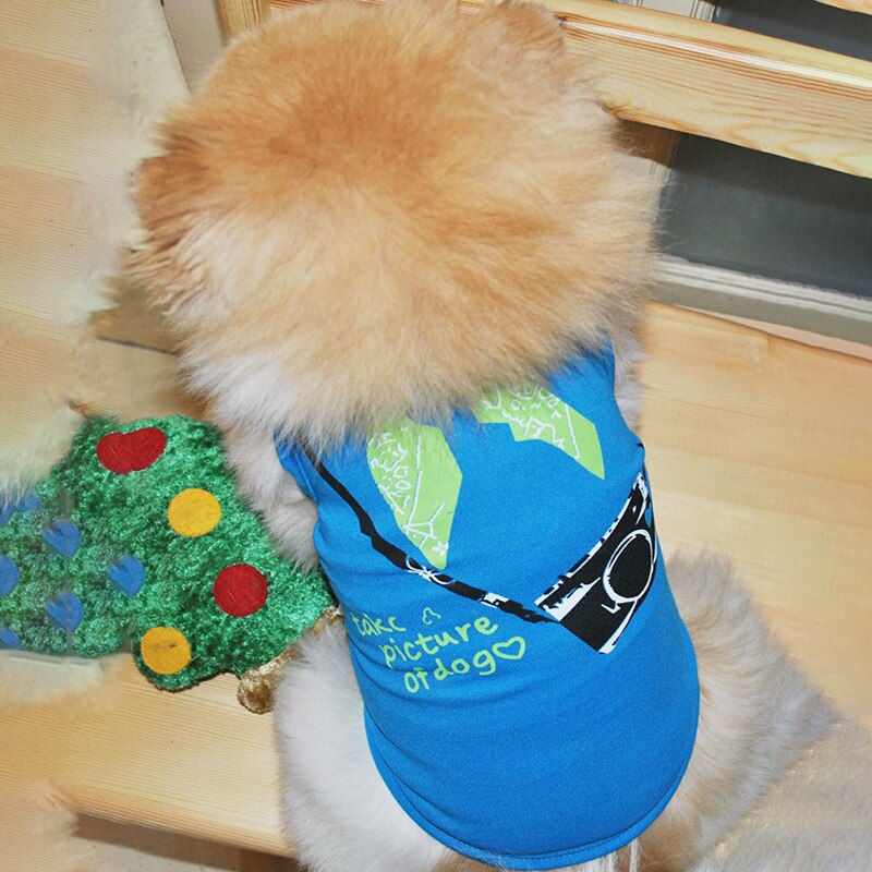 Hond Kleding Voor Kleine Honden Leuke Hond Vest Ademende Puppy T-shirt Voor Chihuahua Ropa Perro Lente Zomer Hond Levert XS-L