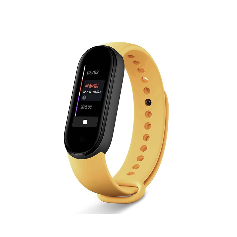 Xiaomi Originale Fascia 5 Braccialetto Intelligente AMOLED Schermo Variopinto di Frequenza Cardiaca Fitness Tracker Bluetooth 5.0 Impermeabile Miband5