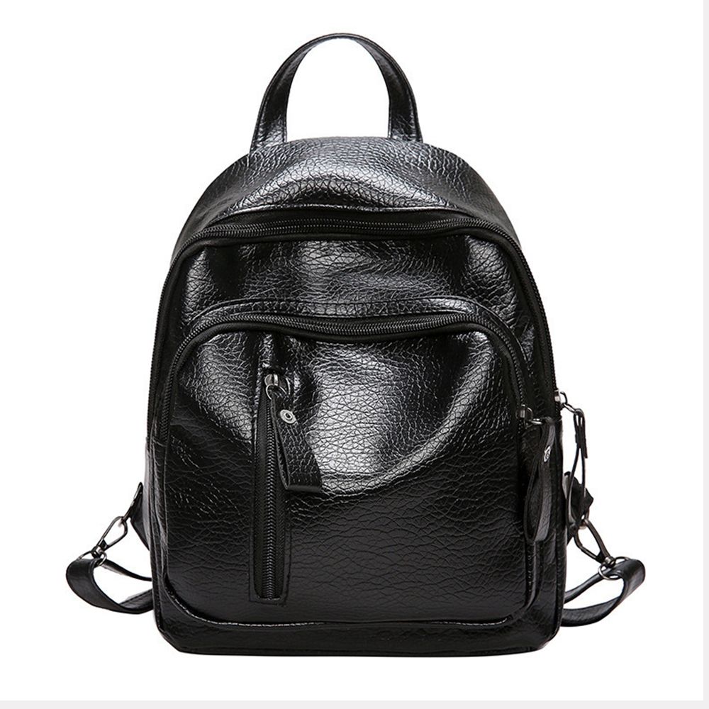 Waterproof Leather Women Backpack Anti-theft Women Backpacks Famous Brand Ladies Large Capacity Backpack